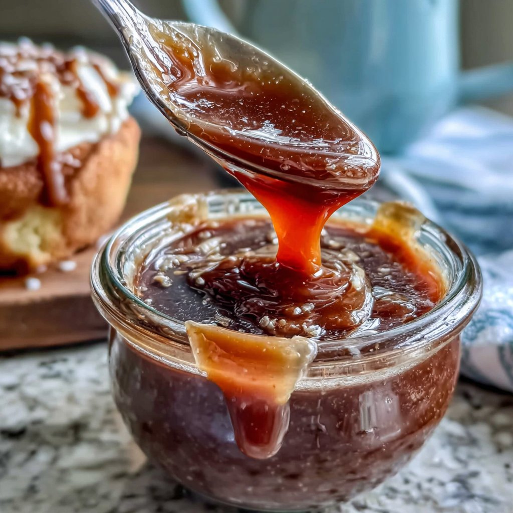 Dandelion Caramel Sauce Drizzle
