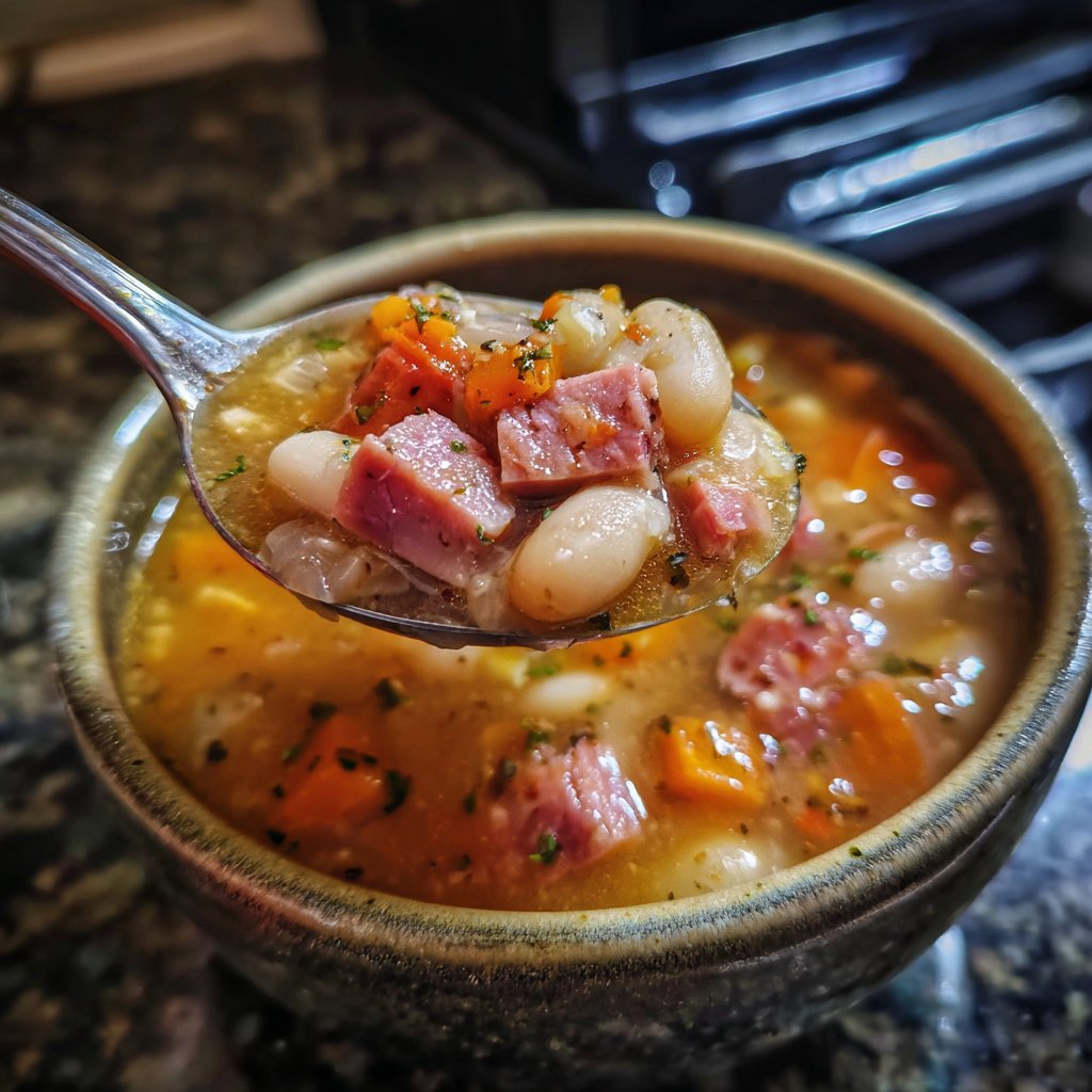 Comfort Bowl Ham and Bean Soup