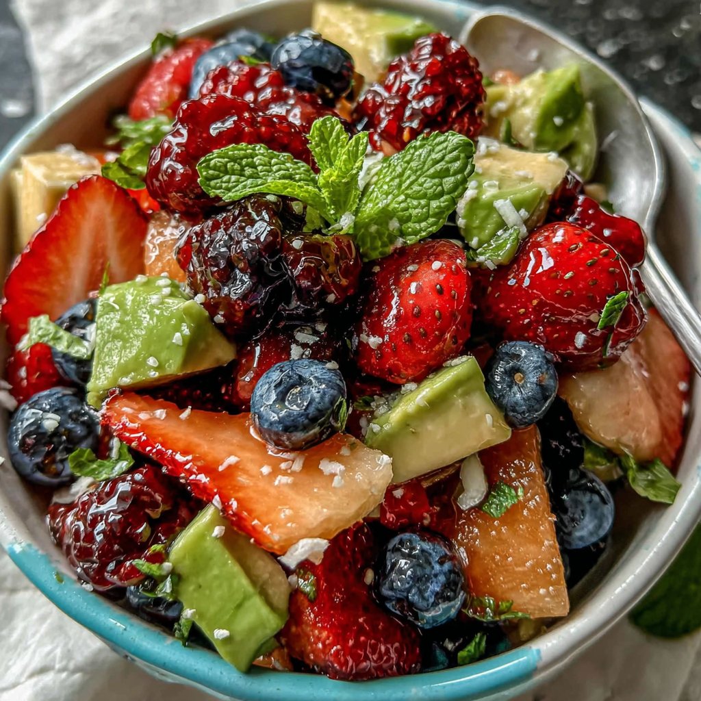 Tropical Fruit Spring Brunch Bowl