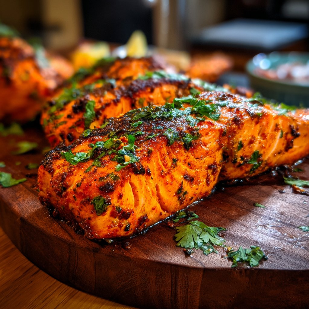 Tandoori Spiced Salmon Delight