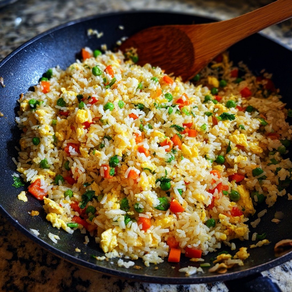 Quick 10 Minute Egg Fried Rice