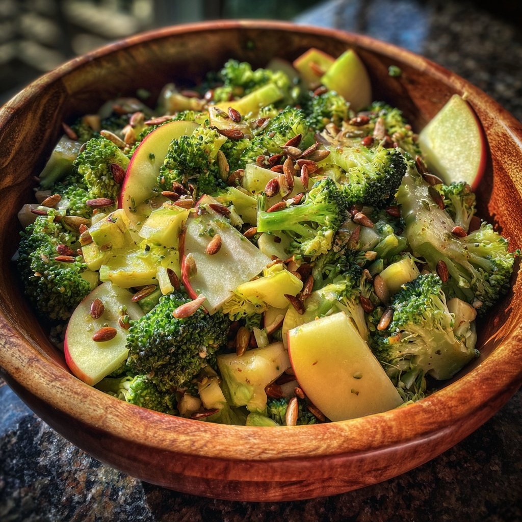 Broccoli Salad with Apple Zing