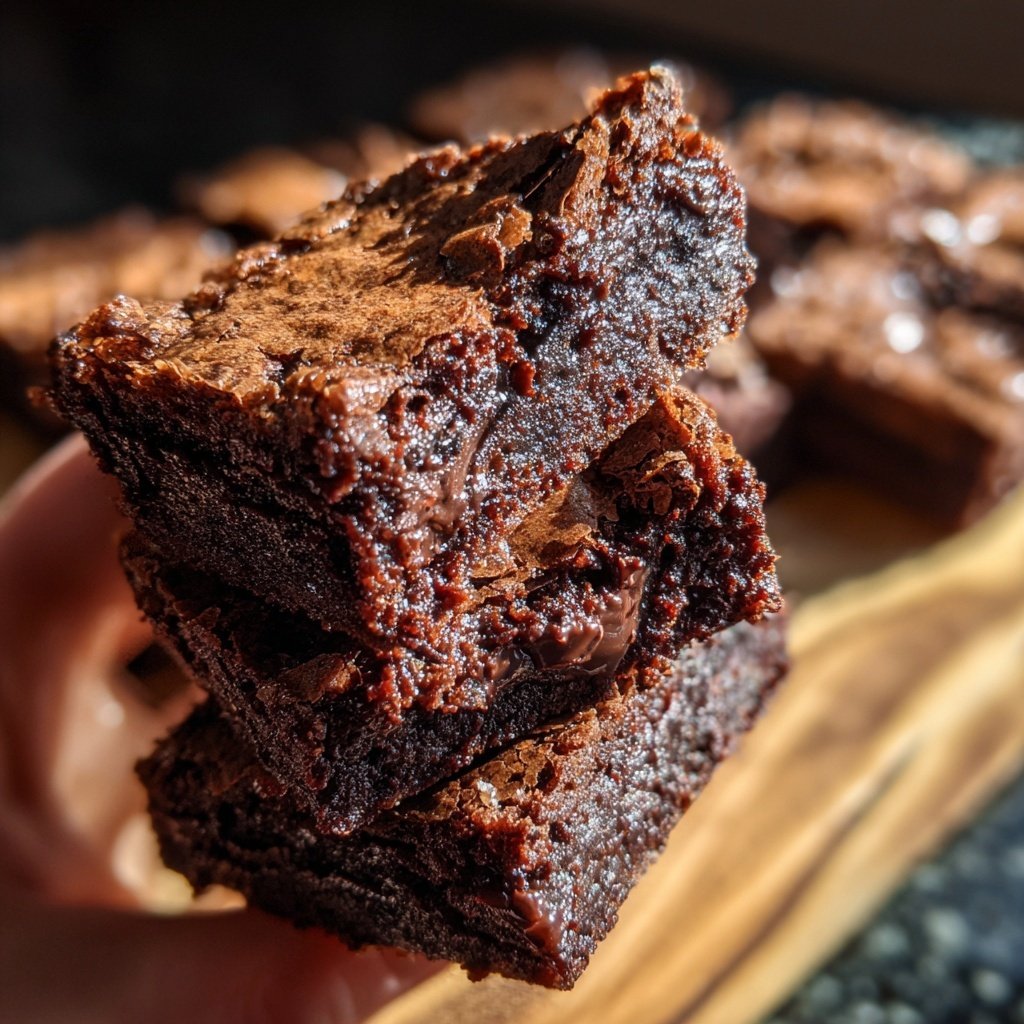 Dessert Chocolate Fudge Brownies